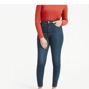 NWOT Everlane authentic stretch high-rise skinny